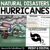 Hurricanes Unit | Natural Disasters | Easel Activity Dista