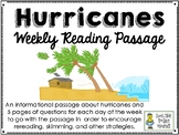 Hurricanes - Weekly Reading Passage and Questions