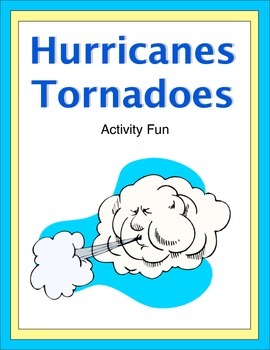 Preview of Hurricanes and Tornadoes Activity Fun