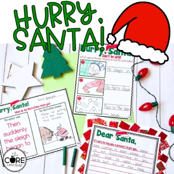 Preview of Hurry Santa Read Aloud - Christmas Activities - Reading Comprehension