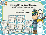 Hurry Up & Scoot Game: Money & Making Change from $5.00