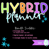 Hybrid Planner for In Person and E-Learning Planning