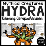 Hydra Informational Reading Comprehension Worksheet Mythic
