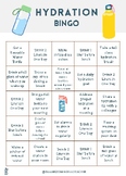 Hydration Bingo for Teachers