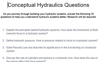 Preview of Hydraulics