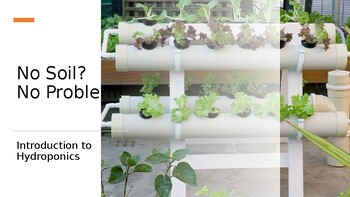 Preview of Hydroponics Lesson - Middle School Plant Club