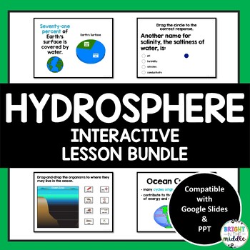 Preview of Hydrosphere Bundle - Interactive Lessons
