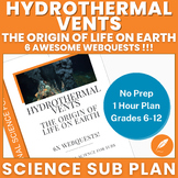 Hydrothermal Vents: Origin of Life Extremophiles (NO PREP 
