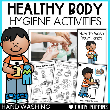 Preview of Personal Hygiene Worksheets Handwashing Posters Activities