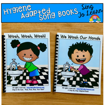 Preview of Hygiene Adapted Song Books (Dollar Download)