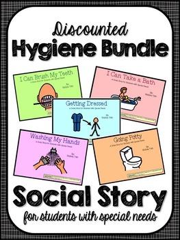 Preview of Hygiene Bundle- Social Narratives for Students with Special Needs