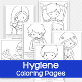 Hygiene Coloring Pages