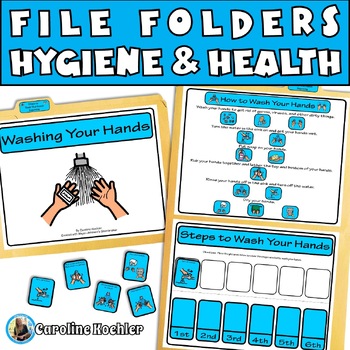 Preview of Hygiene and Health File Folder Activities for Functional Life Skills Sped Autism