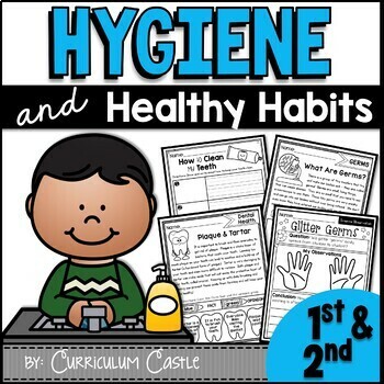 Preview of Hygiene & Healthy Habits: Hand Washing & Brushing Teeth-Dental Health {1st&2nd}