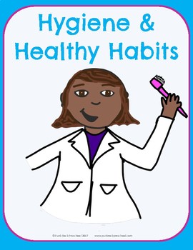 Preview of Hygiene & Healthy Habits No-Prep Thematic Unit Plan