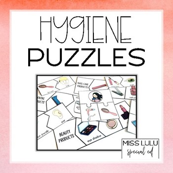 hygiene puzzles puzzle education special pack teacherspayteachers