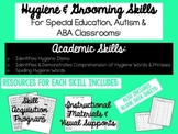 Hygiene Skills for Special Education, Autism or ABA Classroom
