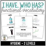 Hygiene Vocabulary - I Have, Who Has? Game