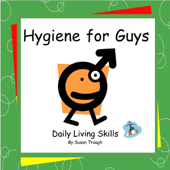 Preview of Hygiene for Guys - 2 Workbooks - Daily Living Skills