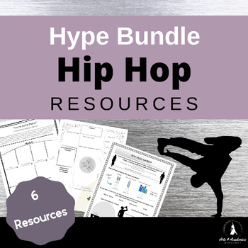 Preview of Hype BUNDLE of Hip Hop and Dance Resources, Lessons, and Activities for 7-12