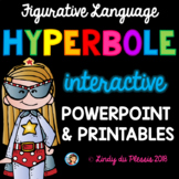 Hyperbole PowerPoint and Worksheets Figurative Language