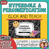 Hyperbole and Personification - NO PREP - Click and Teach 