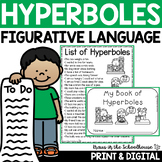 Hyperboles Activities and Worksheets | Figurative Language