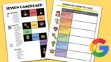 Hyperlinked "GAMEBOARD" Lesson Template