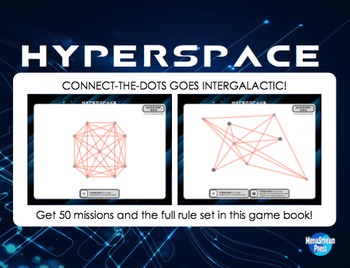 Preview of Hyperspace Game - gifted geometry critical thinking problem solving activity