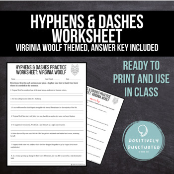 How to use hyphens and dashes