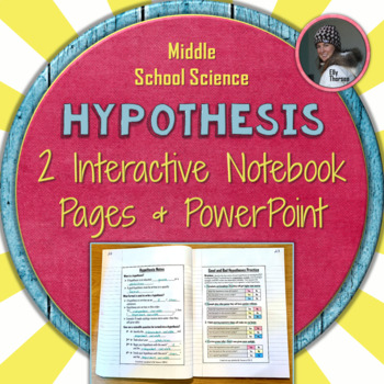 Preview of Hypothesis Interactive Notebook Pages & PowerPoint Notes Scientific Method