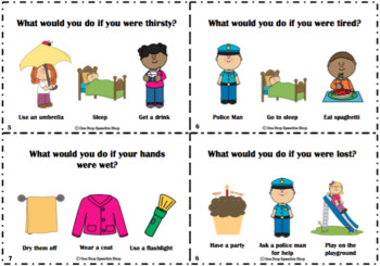 Hypothetical Questions for Pre-K: Speech Therapy by One Stop Speechie Shop