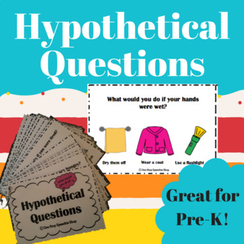 Preview of Hypothetical Questions for Pre-K: Speech Therapy