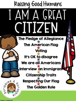 Preview of I AM A GREAT CITIZEN