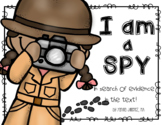 I AM A SPY in Search of Evidence in the Text!