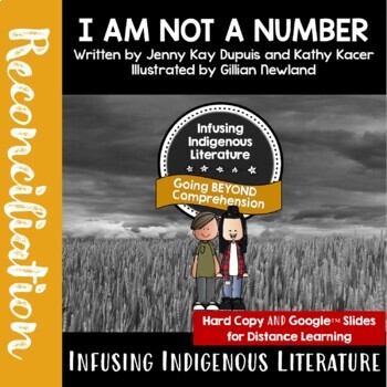 Preview of I AM NOT A NUMBER Lessons - Residential Schools Reading Response