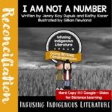 I AM NOT A NUMBER Lessons - Residential Schools Reading Response