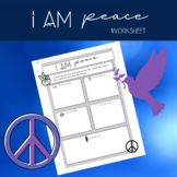 I AM PEACE Worksheet