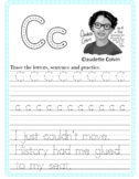 I Am Black History Handwriting Letter C (1st and 2nd grade)