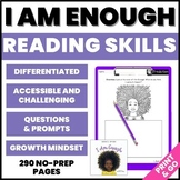 I Am Enough by Grace Byers Activities and Graphic Organize