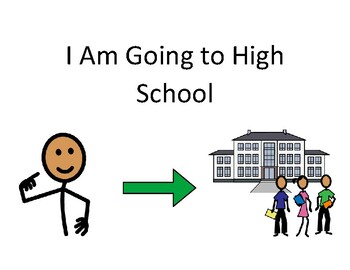 Preview of I Am Going to High School (Social Story)