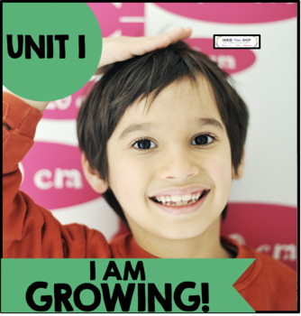 Preview of I Am Growing:  A Pre-K Social Emotional Unit on Growth Mindset and Flexibility