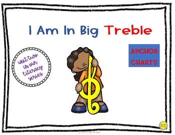 Preview of I Am In Big Treble - Anchor Charts