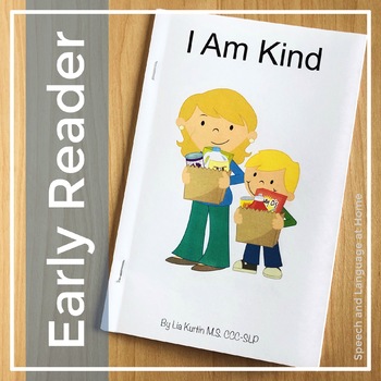 Preview of Early Reader for Kindness: I Am Kind