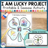 I Am Lucky Family Project and Seesaw Activity | St. Patrick's Day Project
