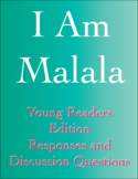 I Am Malala - Young Readers Edition - Interactive Notebook