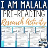 I Am Malala Pre-Reading Research Pieces