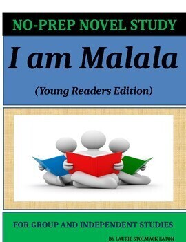 Preview of I Am Malala (young readers edition) by Malala Yousafzai - No-Prep Novel Lessons