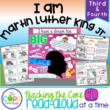 Preview of I Am Martin Luther King Jr. Read Aloud - Reading Comprehension 3rd, 4th grade