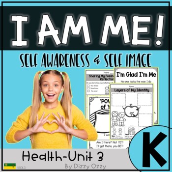 Preview of I Am Me - Kindergarten Self Identity Unit